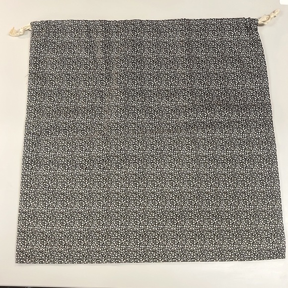Loeffler Randall Black and White Patterned Bag / dust bag large 19”x 19” - Picture 5 of 5